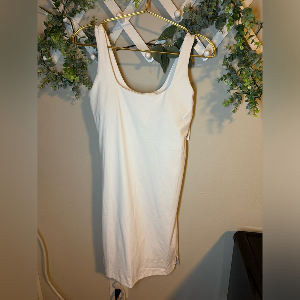 White Old Navy Workout Dress